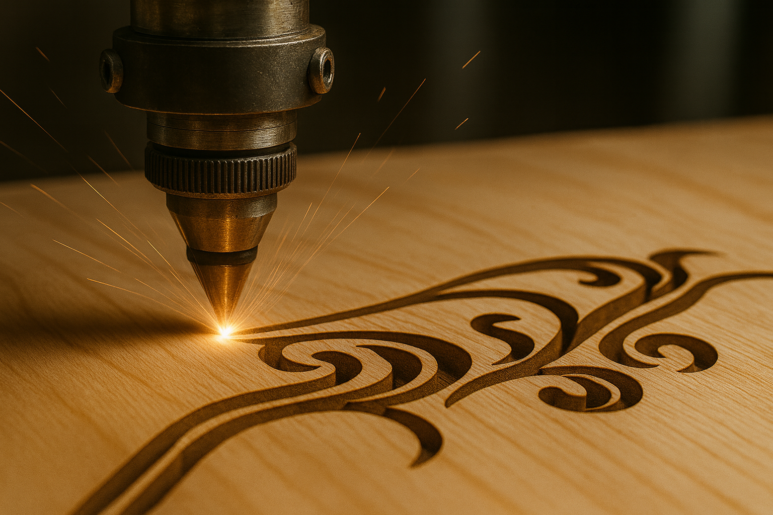 Что такое лазерная резка фанеры